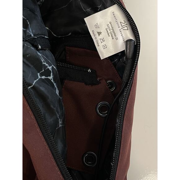 2117 Sweden Snow Jacket XL Burgundy - Picture 6 of 8
